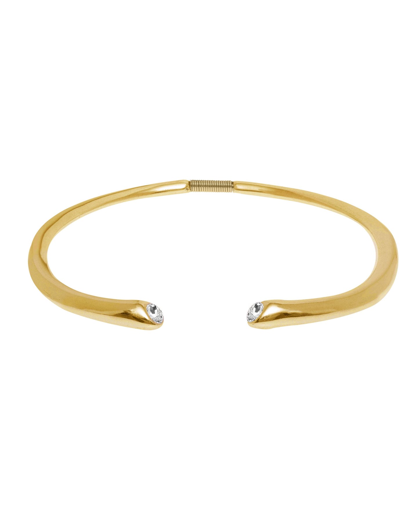 
                  
                    Open collar necklace with Swarovski crystals Fire
                  
                