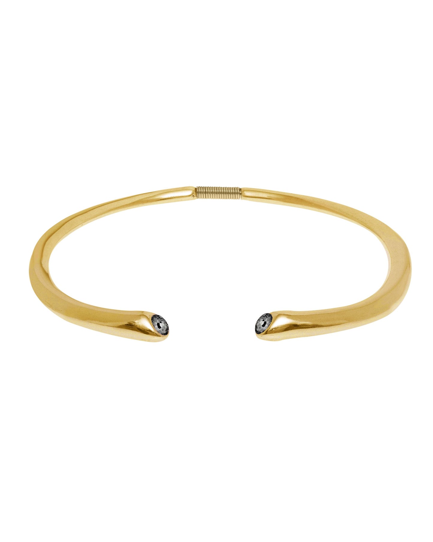 
                  
                    Open collar necklace with Swarovski crystals Fire
                  
                