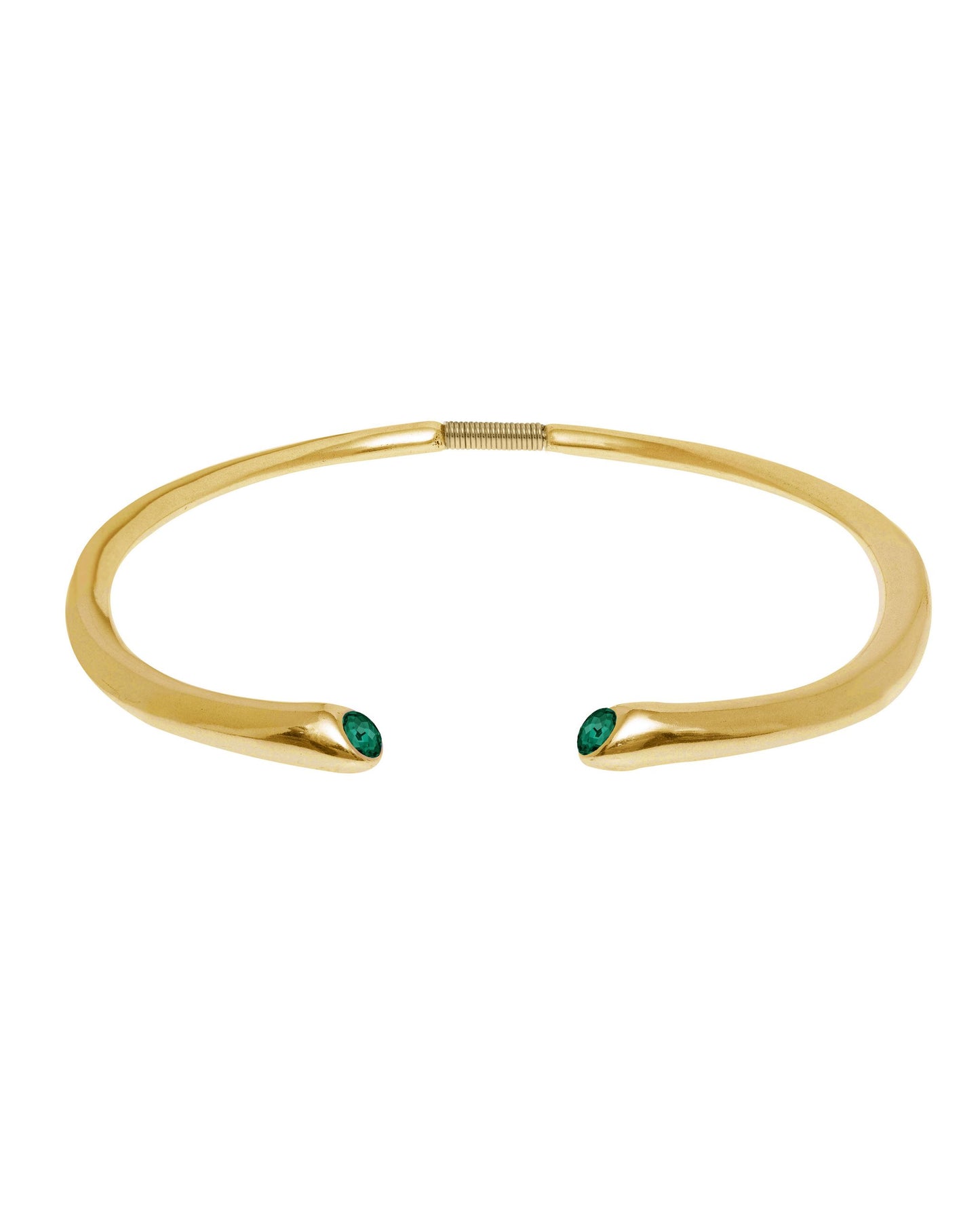 
                  
                    Open collar necklace with Swarovski crystals Fire
                  
                