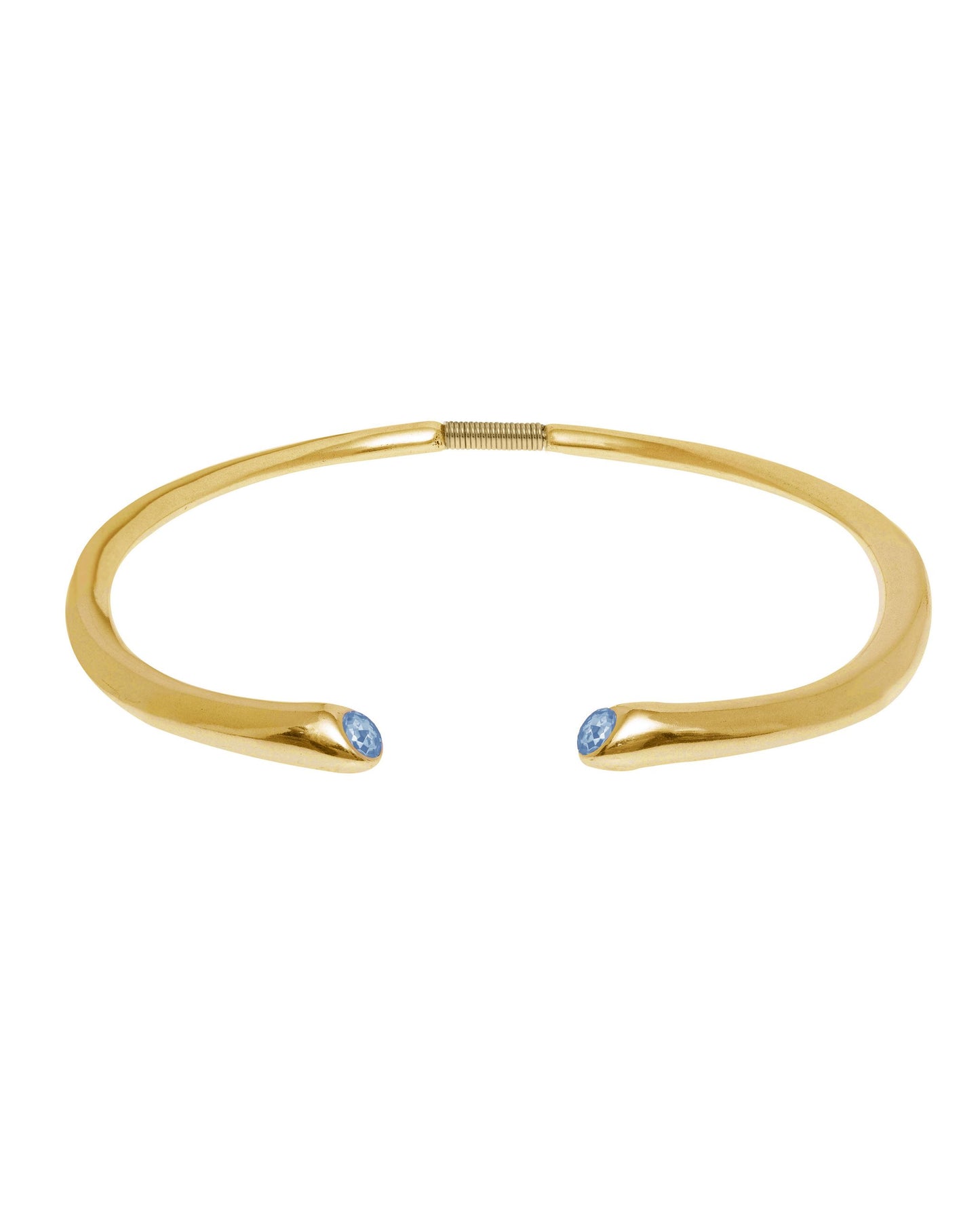 
                  
                    Open collar necklace with Swarovski crystals Fire
                  
                