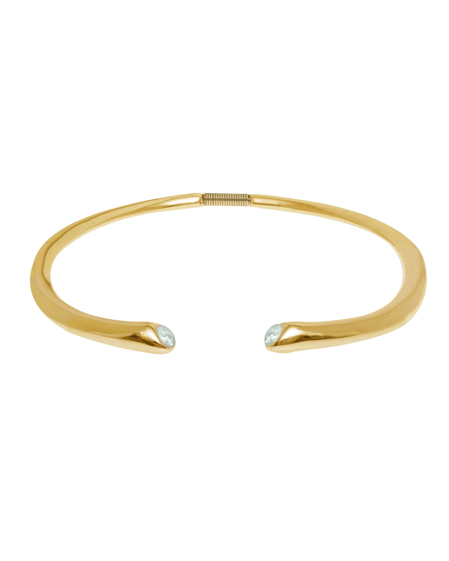 
                  
                    Open collar necklace with Swarovski crystals Fire
                  
                