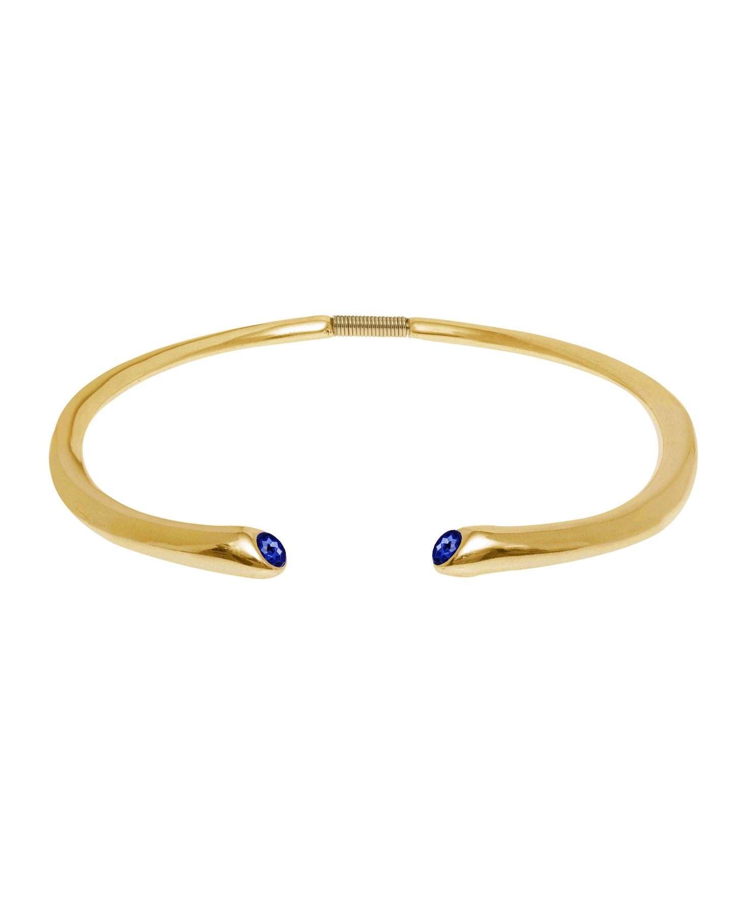 
                  
                    Open collar necklace with Swarovski crystals Fire
                  
                