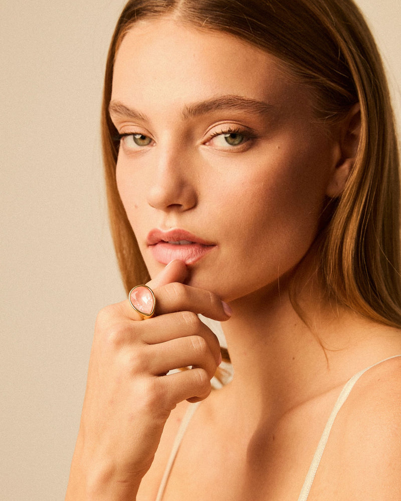 
                  
                    Swarovski crystal teardrop ring
                  
                