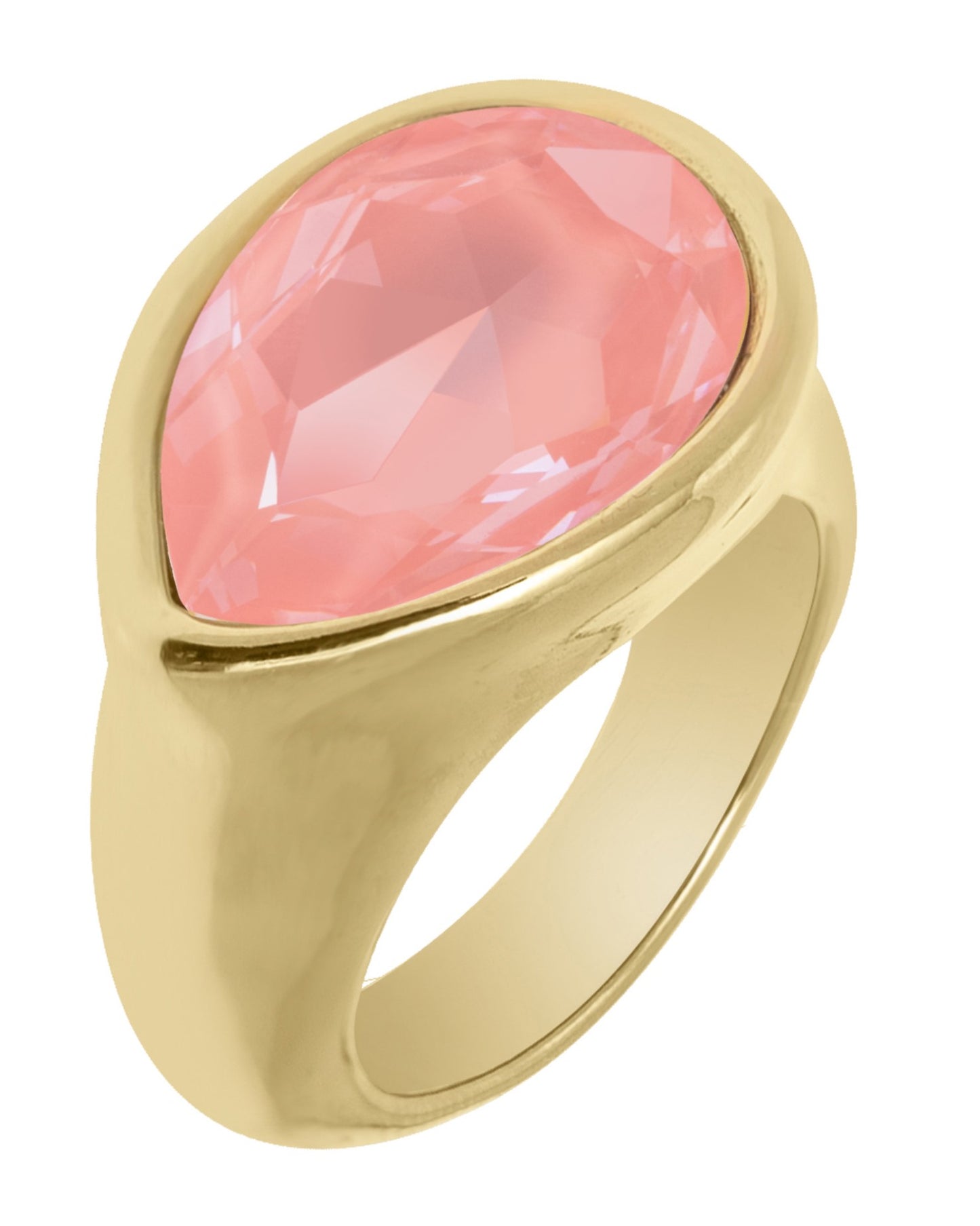 
                  
                    Swarovski crystal teardrop ring
                  
                