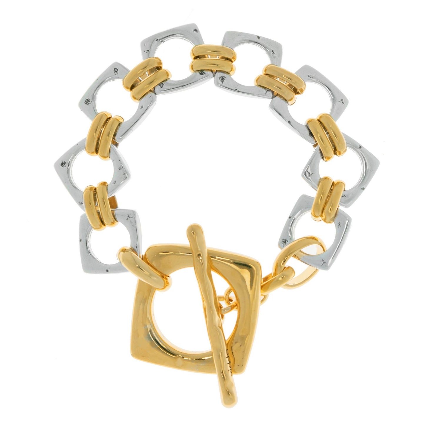 Louis Vuitton bloom bracelet gold plated 24k gold