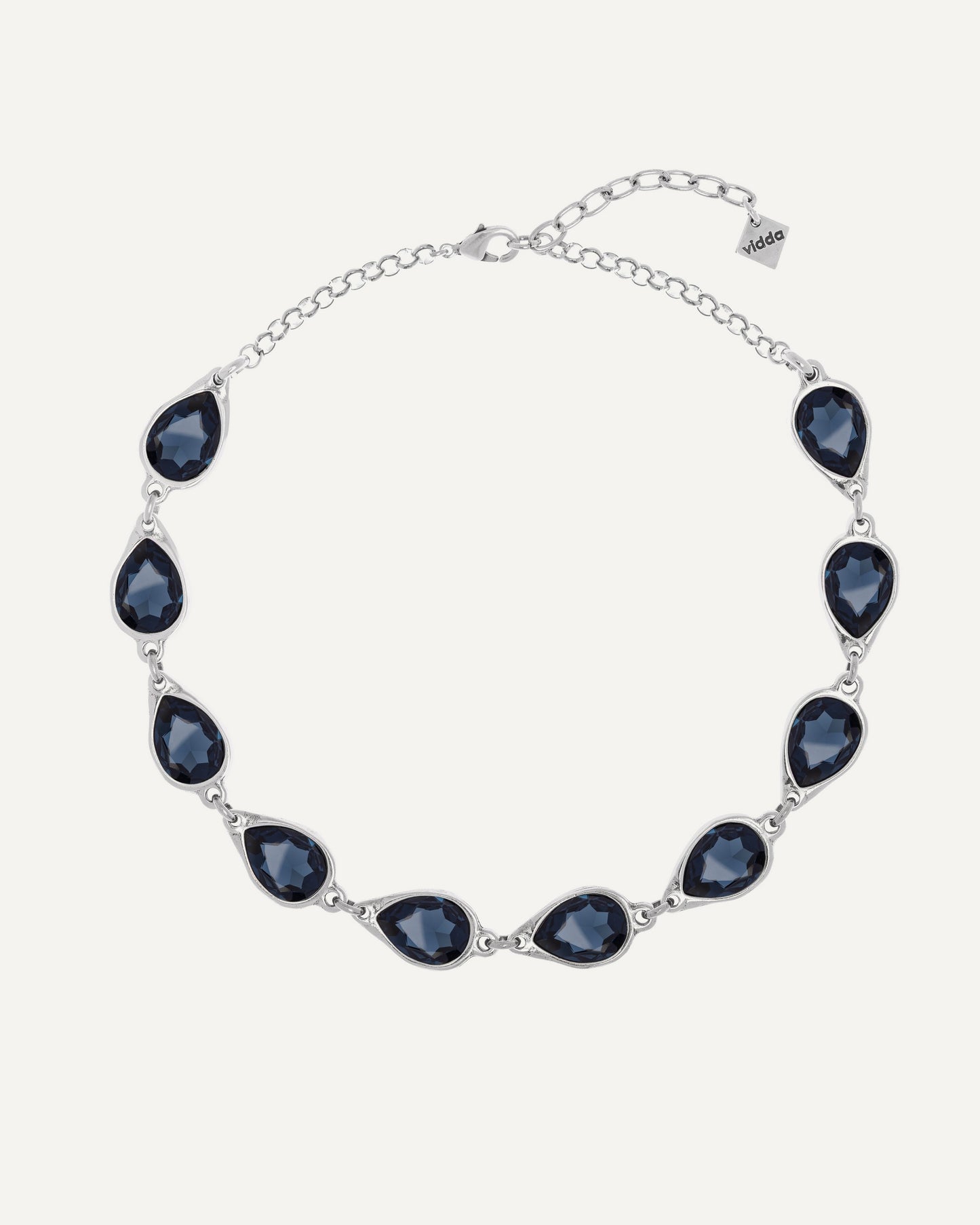 collares de mujeres con cristales Swarovski en forma de gota de Vidda Jewelry